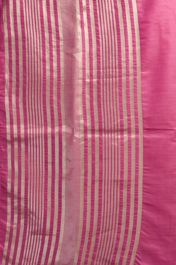 Multi_Khadi_Cotton_Brocade_Blouse_Zhallar_Saree_For_Women