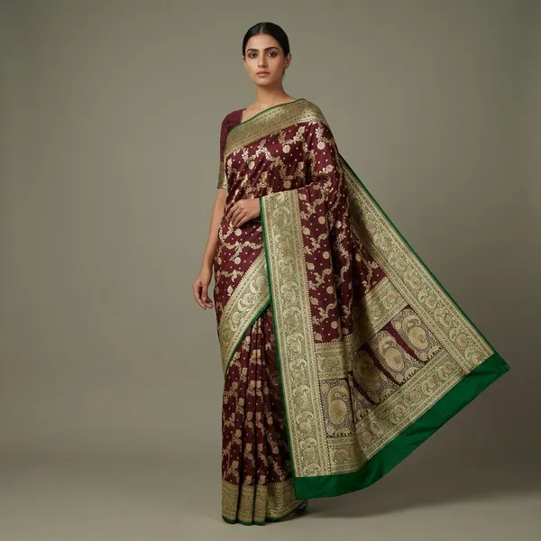 Eighty_Twenty_Banarasi_Heavy_Work_Patty_Waer_Saree