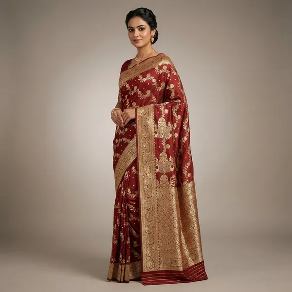 Eighty_Twenty_Banarasi_Heavy_Work_Patty_Waer_Saree