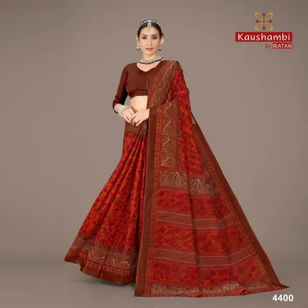 Kaushmbi_Retro_Cotton__Without_Blouse_Saree
