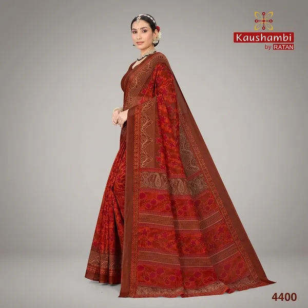 Kaushmbi_Retro_Cotton__Without_Blouse_Saree