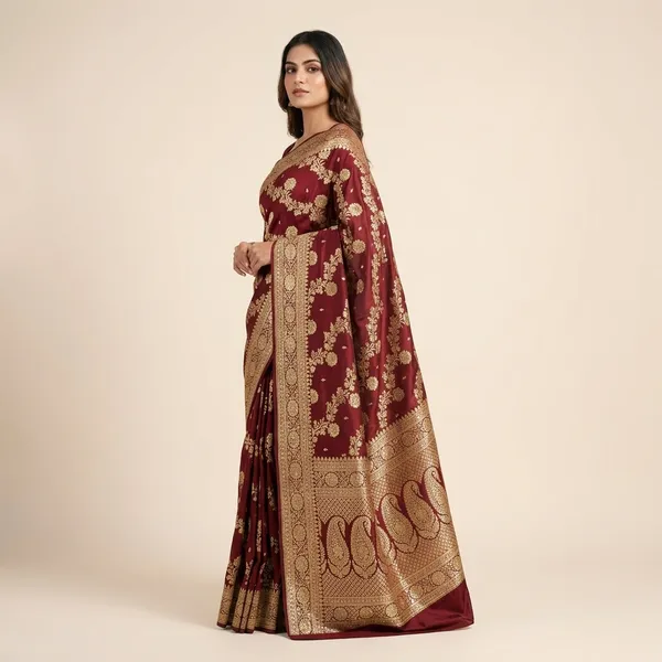 Eighty_Twenty_Banarasi_Heavy_Work_Patty_Waer_Saree