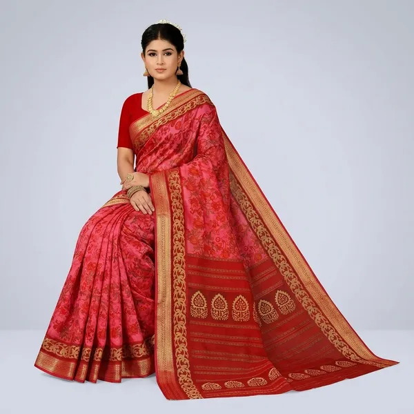 Kausambi_Sparsh_Border_Without_Blouse