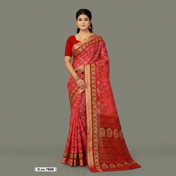 Kausambi_Sparsh_Border_Without_Blouse