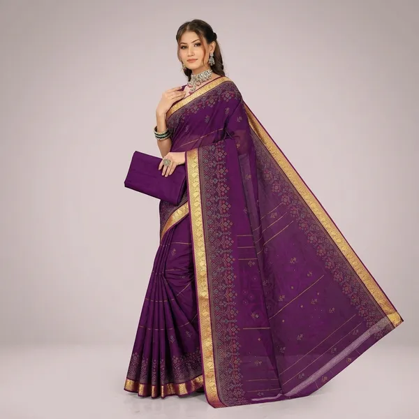 Kausambhi_Haidia_Muslin_Pure_Cotton_Without_Blouse