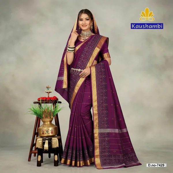 Kausambhi_Haidia_Muslin_Pure_Cotton_Without_Blouse