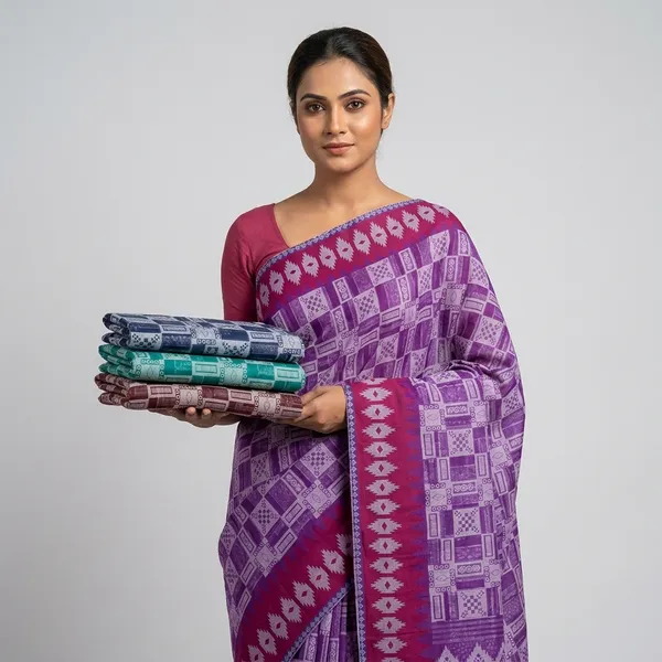 Mau_Banarasi_Cotton_With_Blouse