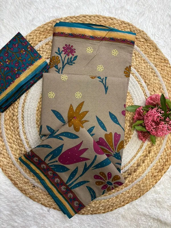 Beige_Cotton_Floral_Embroidered_Saree_For_Women