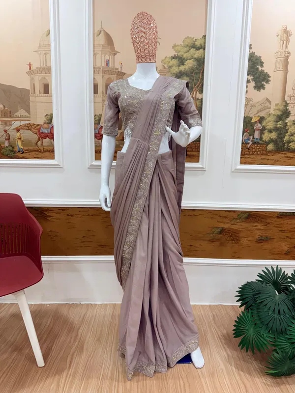 Mauve_Heavy_Crepe_Embroidered_Ready_To_Wear_Saree_For_Women