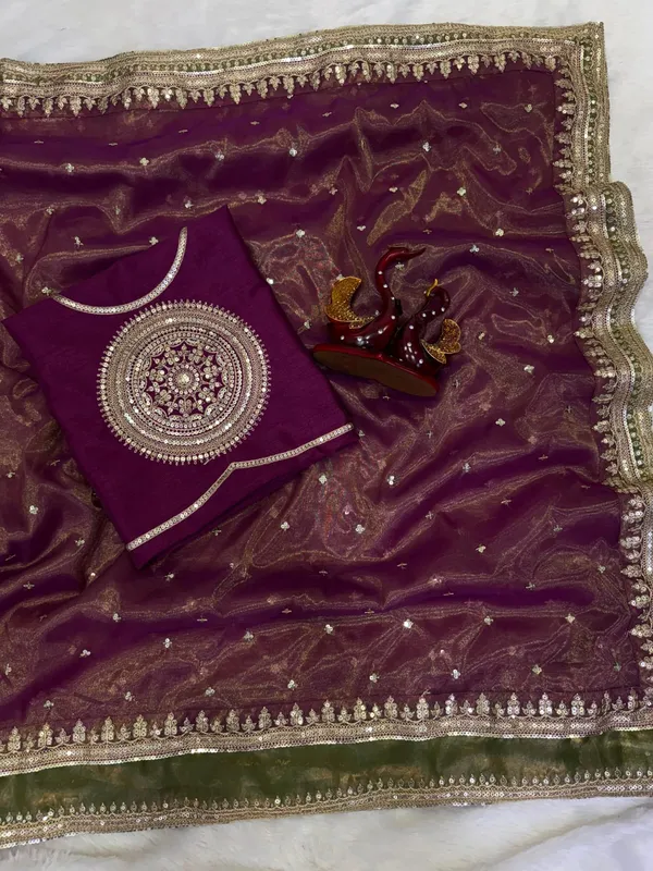 Purple_Soft_Nc_Twill_Embroidered_Saree_With_Saree_For_Women