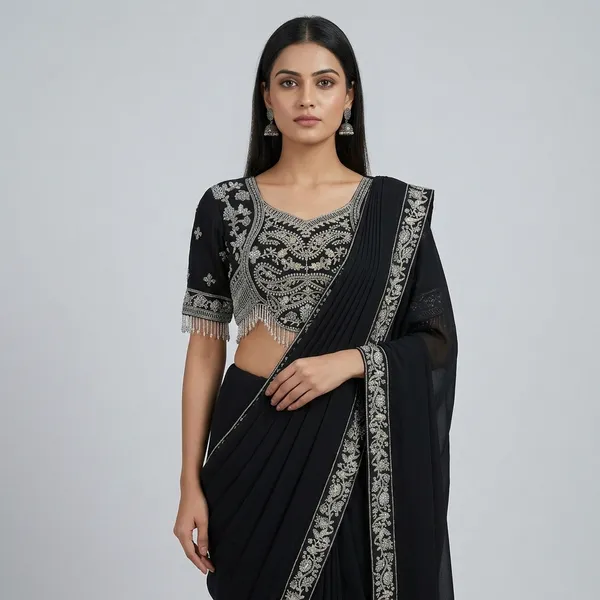 Black_Heavy_Crepe_Embroidered_Heavy_Work_Saree_For_Women