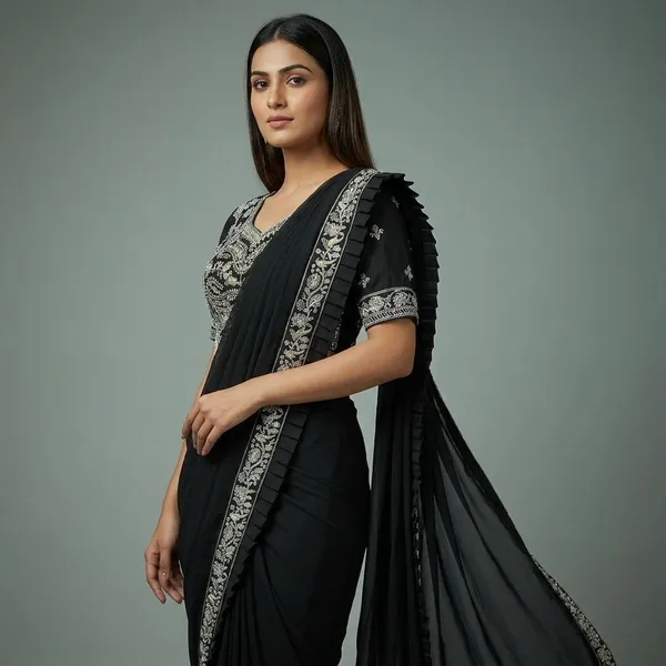 Black_Heavy_Crepe_Embroidered_Heavy_Work_Saree_For_Women