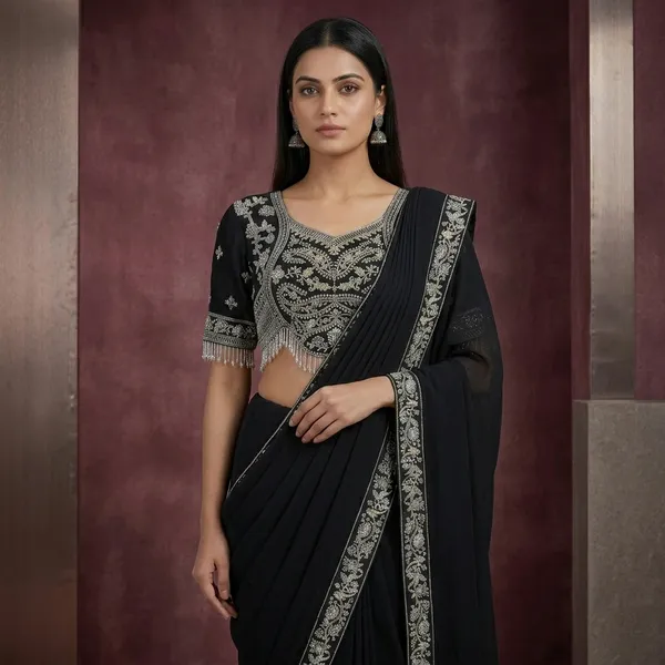 Black_Heavy_Crepe_Embroidered_Heavy_Work_Saree_For_Women
