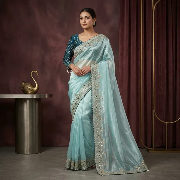 Sky_Blue_Zimu_Cu_Embellished_Saree_For_Women