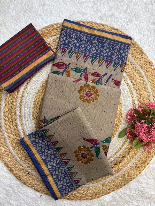 Grey_Cotton_Floral_Embroidered_Saree_For_Women