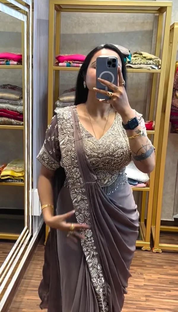Grey_Heavy_Crepe_Embellished_Ready_To_Wear_Saree_For_Women