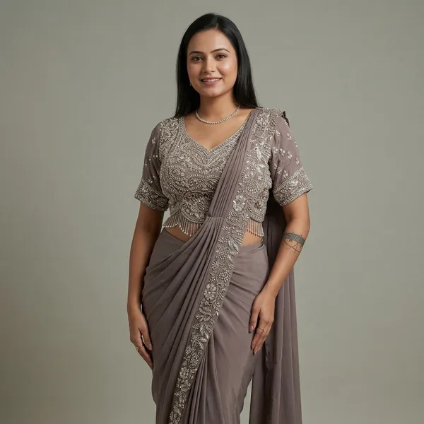 Grey_Heavy_Crepe_Embellished_Ready_To_Wear_Saree_For_Women