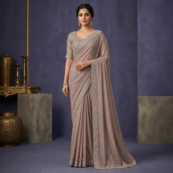 Mauve_Heavy_Crepe_Embroidered_Ready_To_Wear_Saree_For_Women