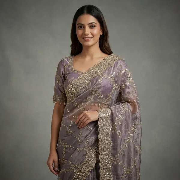 Purple_Organza_Silk_Embroidered_Saree_For_Women