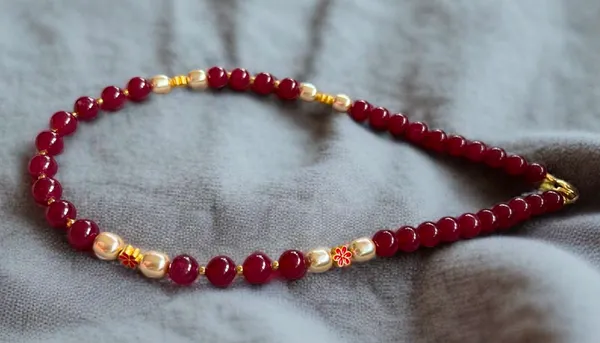 Red_Jade_Round_Bead_Necklace