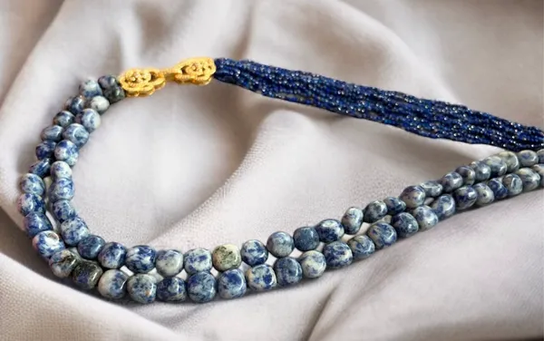 Lapis_Lazuli_Double_Strand_Necklace