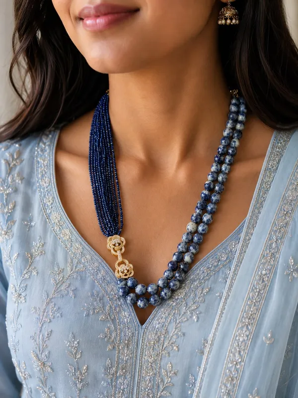 Lapis_Lazuli_Double_Strand_Necklace