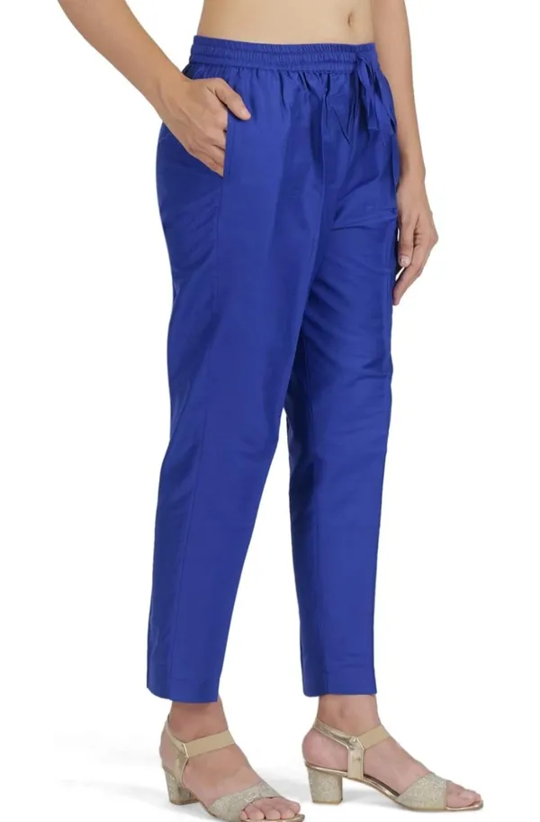 Premium_Rayon_Extra_Comfort_Pant_For_Girls_And_Women_Blue