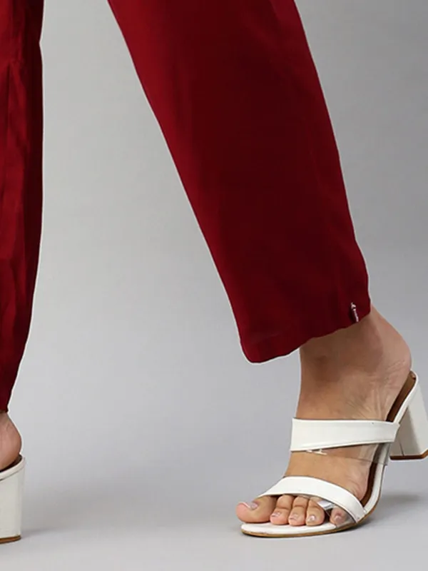 Premium_Rayon_Extra_Comfort_Pant_For_Girls_And_Women_Maroon