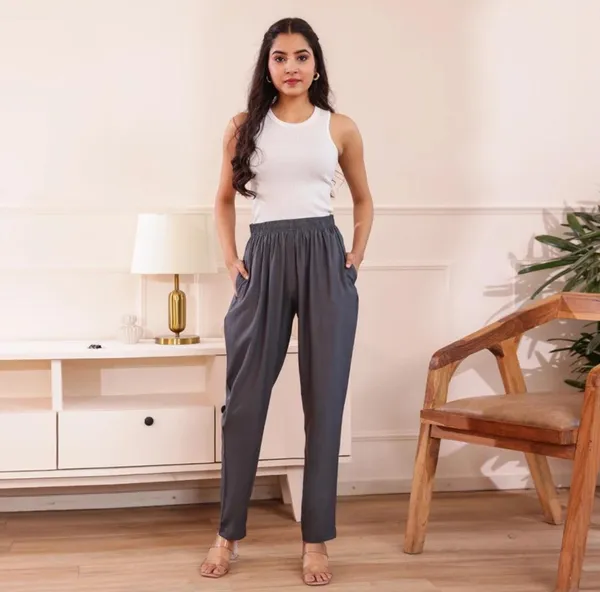 Premium_Rayon_Extra_Comfort_Pant_For_Girls_And_Women_Grey