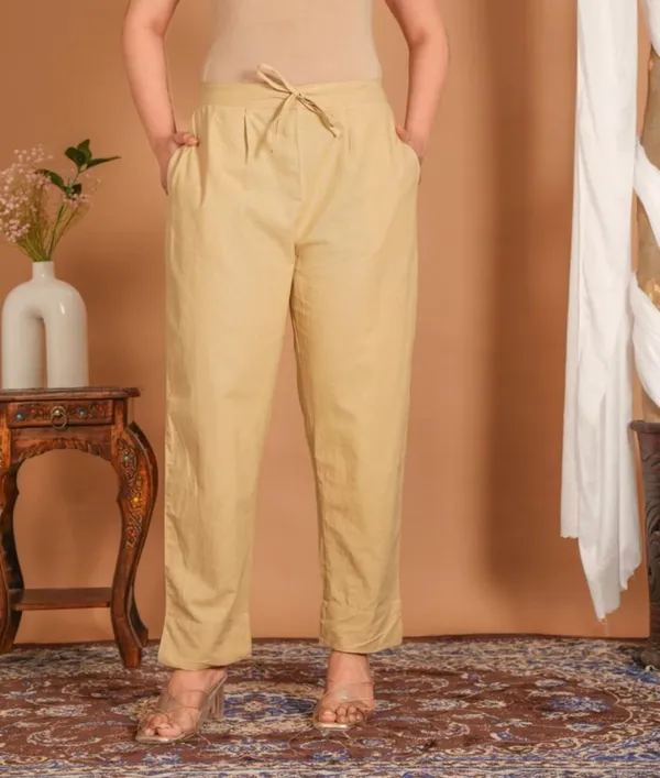 Premium_Rayon_Extra_Comfort_Pant_For_Girls_And_Women_Beige