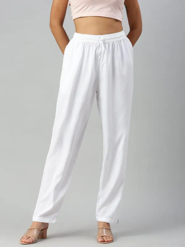 Premium_Rayon_Extra_Comfort_Pant_For_Girls_And_Women_White