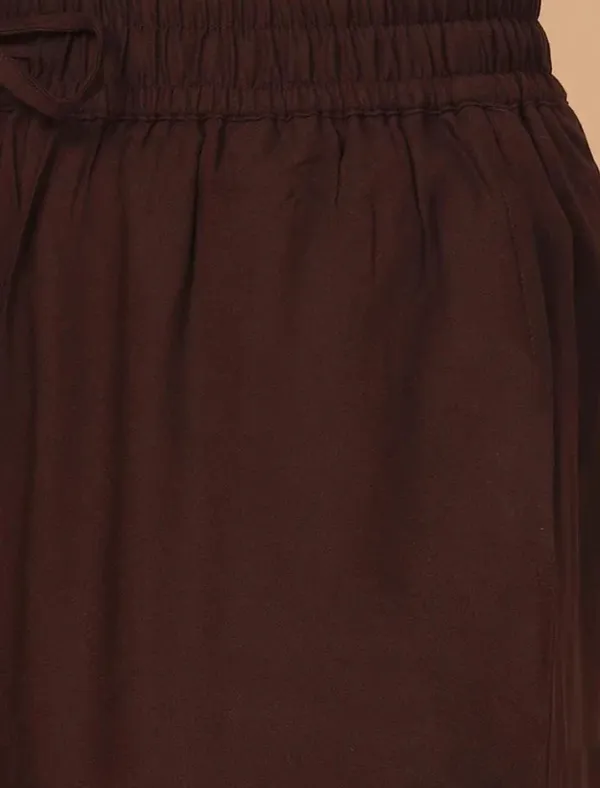 Premium_Rayon_Extra_Comfort_Pant_For_Girls_And_Women_Brown