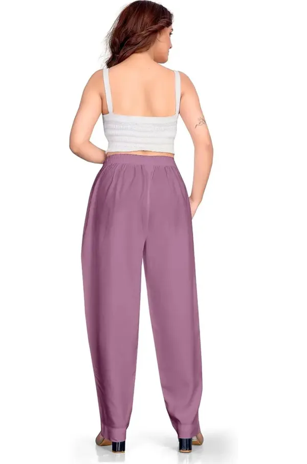 Premium_Rayon_Extra_Comfort_Pant_For_Girls_And_Women_Purple