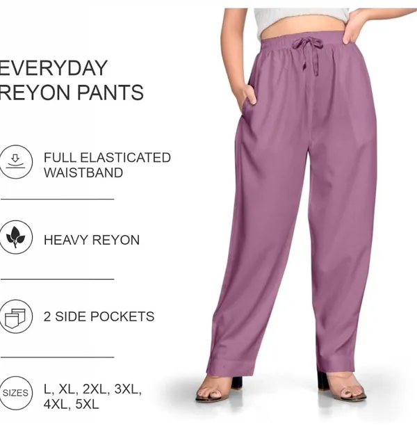 Premium_Rayon_Extra_Comfort_Pant_For_Girls_And_Women_Purple
