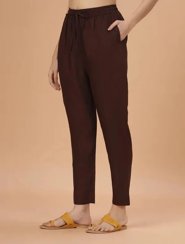 Premium_Rayon_Extra_Comfort_Pant_For_Girls_And_Women_Brown