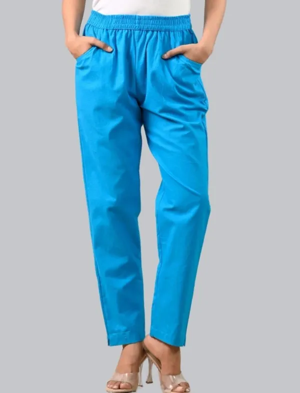 Premium_Rayon_Extra_Comfort_Pant_For_Girls_And_Women_Turquoise_Blue