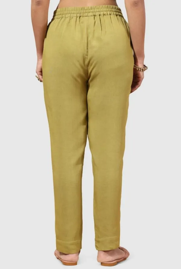 Premium_Rayon_Extra_Comfort_Pant_For_Girls_And_Women_Olive_Green