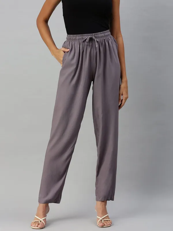 Premium_Rayon_Extra_Comfort_Pant_For_Girls_And_Women_Grey