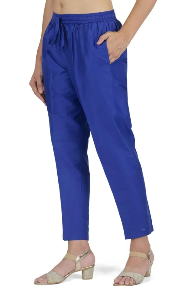 Premium_Rayon_Extra_Comfort_Pant_For_Girls_And_Women_Blue