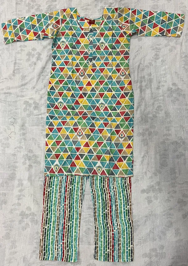 Multicolor_Rayon_Printed_Kurta_Pajama_Set_For_Boys