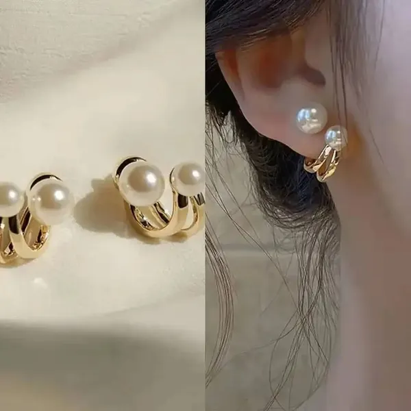 Elegant_Pearl_Gold_Hoop_Earrings