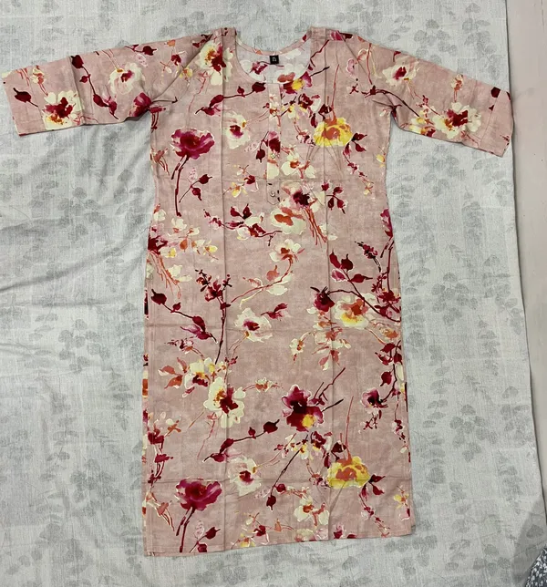Pink_Rayon_Straight_Foil_Printed_Kurti_For_Women