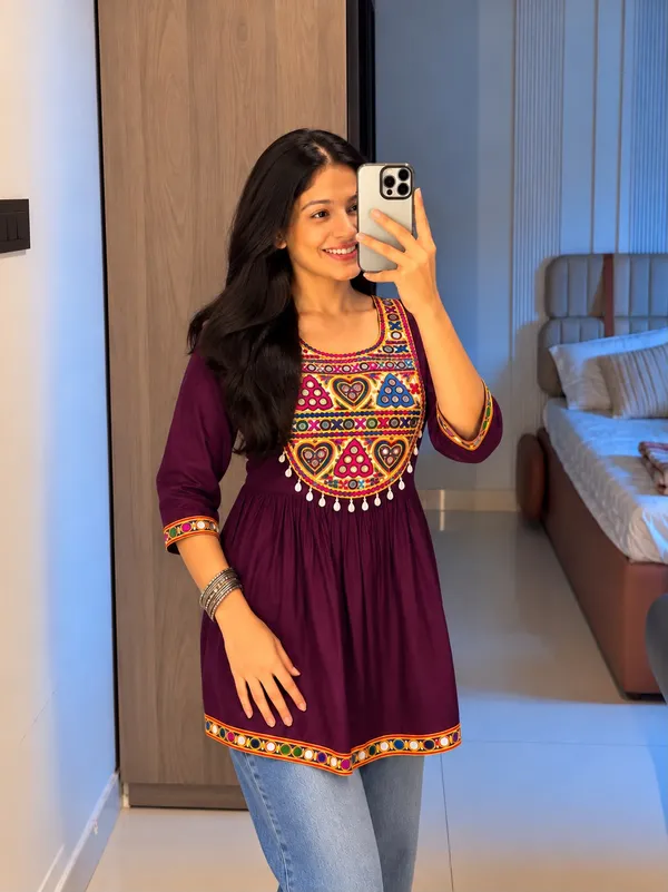 Gamthi_Utsav_2.0_–_Festive_Short_Top