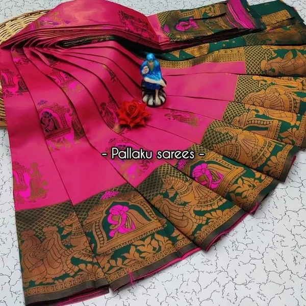KUBERA_ELITE_MEENA_FANCY_LIGHT_WEIGHT_SILK_SAREES