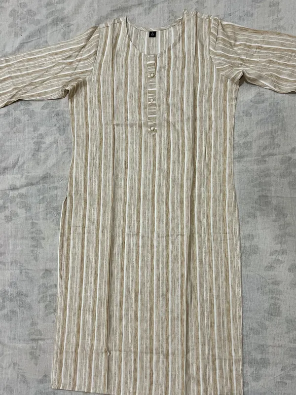 Beige_Rayon_Straight_Foil_Printed_Kurti_For_Women