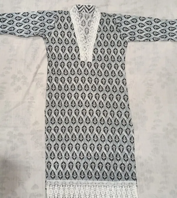Grey_Cotton_Printed_Straight_Kurta_With_Bottom_&_Dupatta_For_Women