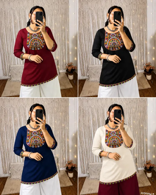 PANKHUDI_2.0_–_Festive_Short_Length_Kurti