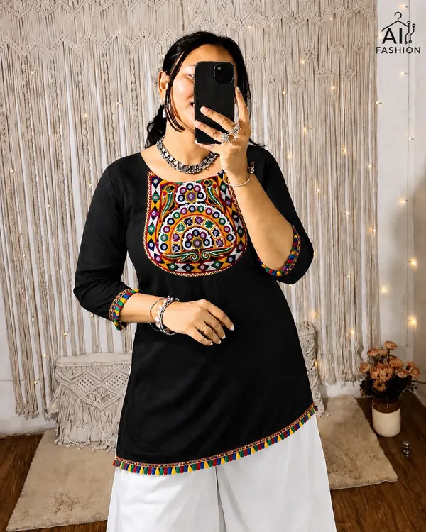 PANKHUDI_2.0_–_Festive_Short_Length_Kurti