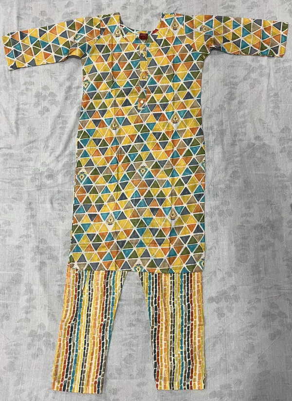 Multicolor_Rayon_Foil_Printed_Kurta_Set_For_Boys