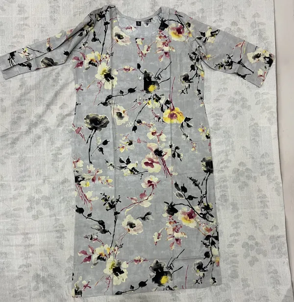Grey_Rayon_Straight_Printed_Kurti_For_Women